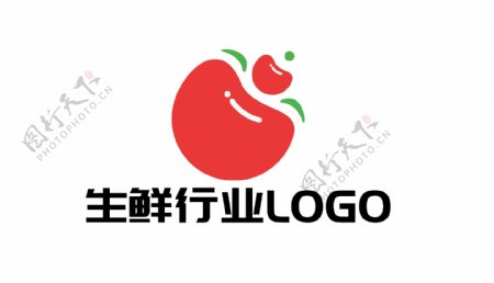 生鲜果蔬行业LOGO原创设计