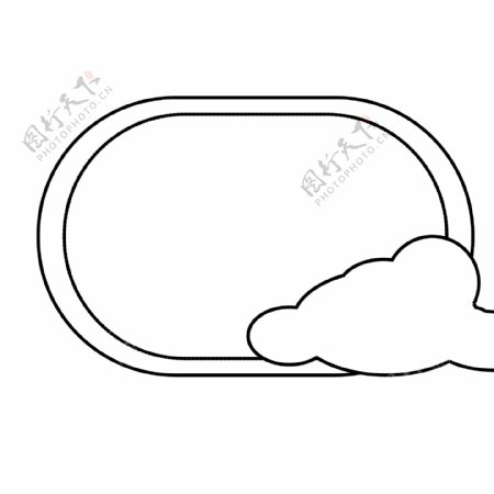 ai矢量框架装饰矢量图案