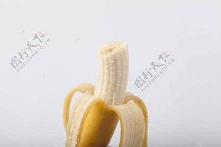 新鲜水果香蕉实物图摄影图