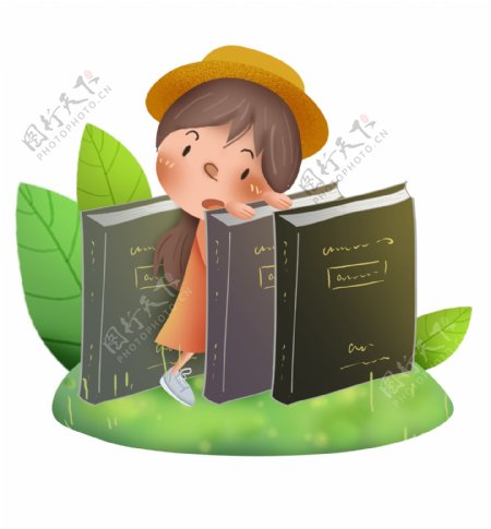 世界阅读日图书和儿童