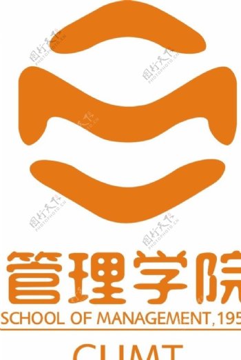矿大管理学院logo