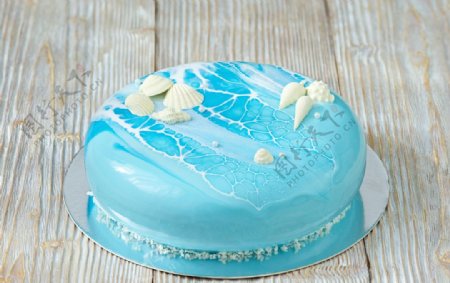 海洋生日蛋糕