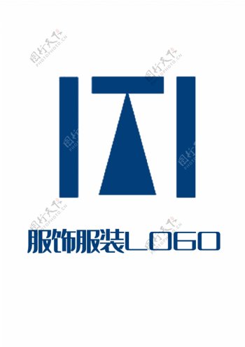 服饰服装LOGO深蓝男士领带肩膀西装正式