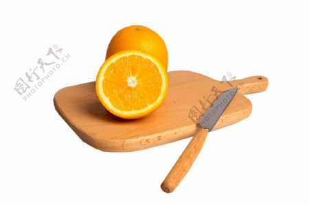 橙子菜刀菜墩