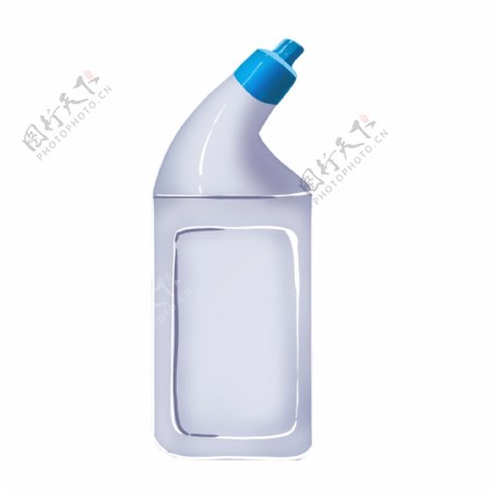 白色塑料瓶清洁用品