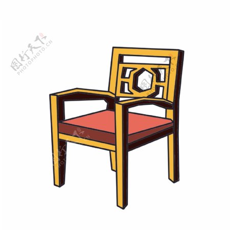 家具椅子装饰插画