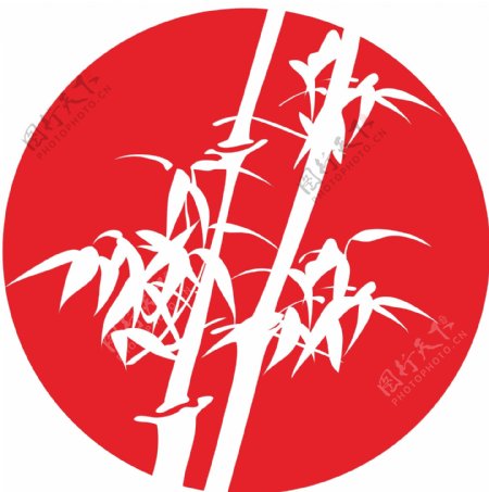 古典竹子花纹