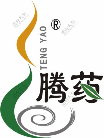 云南腾药logo