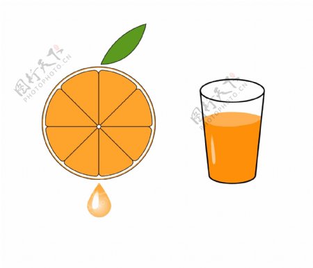 橘子橘汁