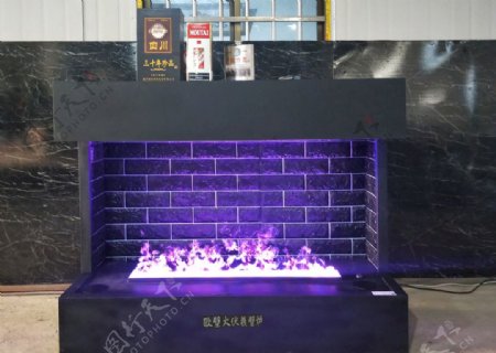 伏羲品牌壁炉3d雾化篝火炉
