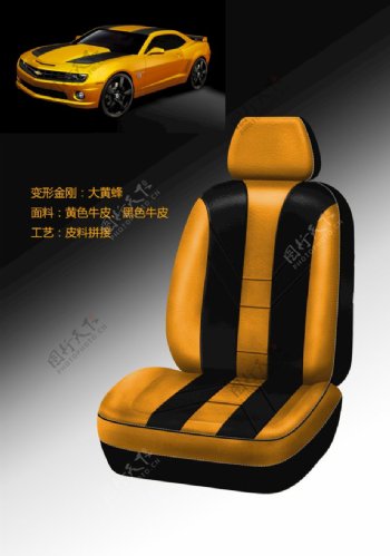 汽车个性坐垫设计