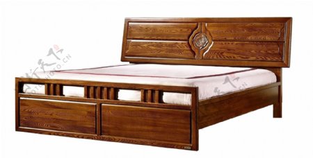床实木床中国风床
