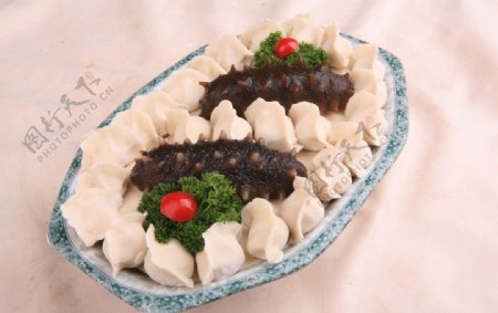 海参水饺