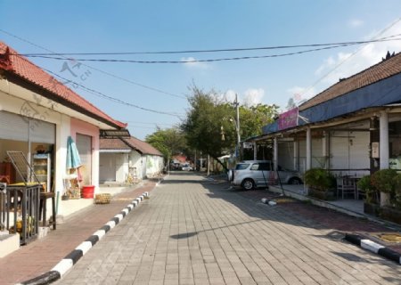 巴厘岛街道