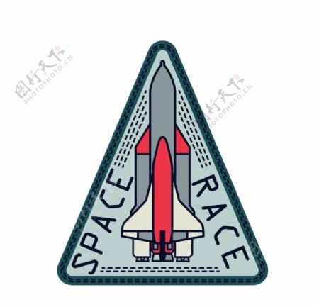 徽章火箭