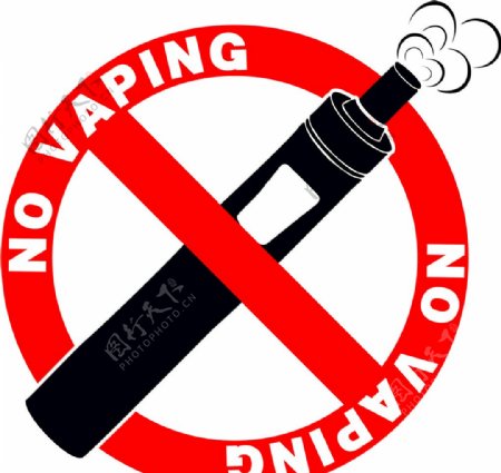 禁止电子烟标志