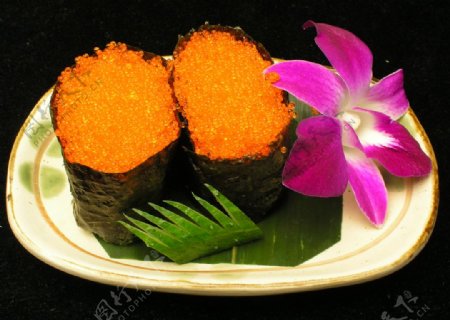 蟹籽寿司