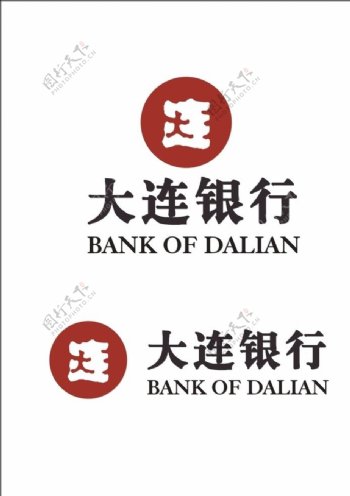 大连银行logo