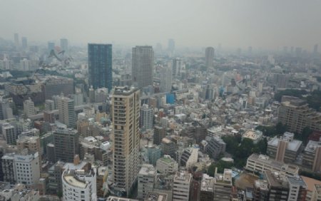 日本东京银座建筑景观