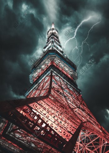 雷击东京塔