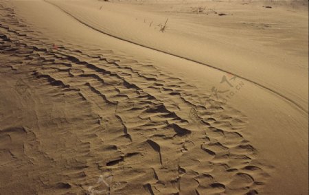 沙漠戈壁荒野遗迹
