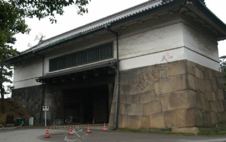日式建筑大门