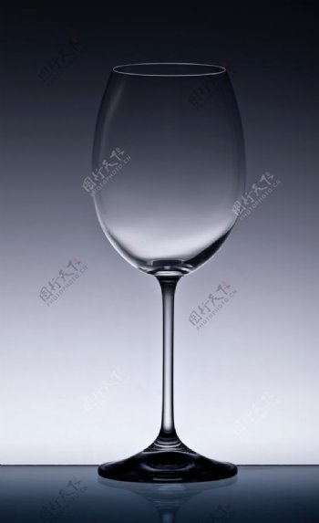 透明玻璃高脚杯