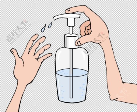 洗手液洗手抗疫卫生