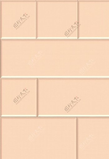 粉色的墙砖