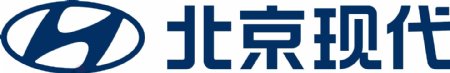 北京现代最新logo矢量图