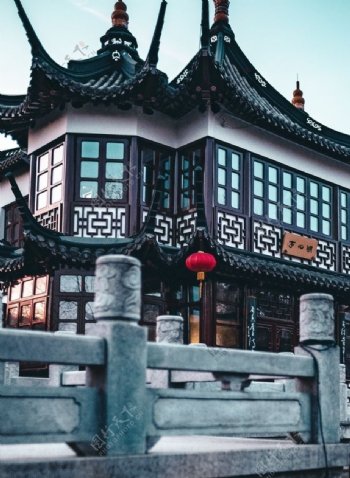 中式古典建筑房屋