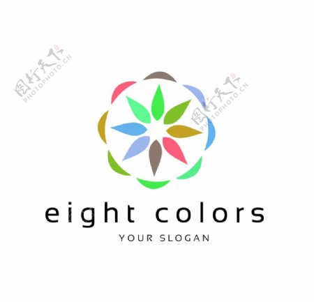 彩色时尚logo