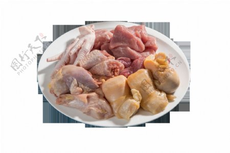 鸡块食物食材餐饮海报素材
