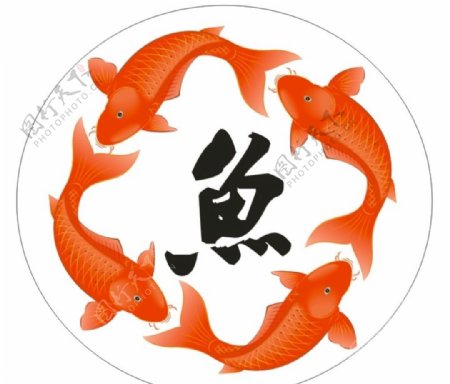 鱼LOGO鱼图片鱼