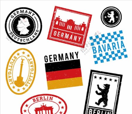 德国印刷邮票
