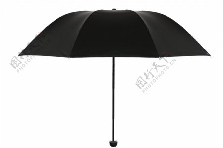 雨伞折叠伞黑色防晒背景海报素材