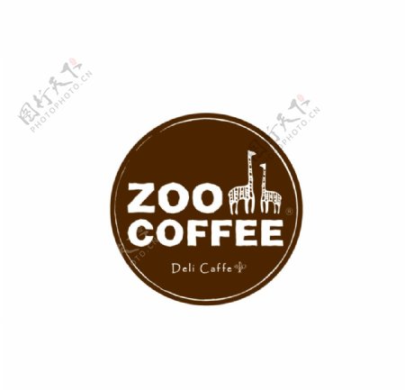 咖啡店ZOOCOFFE标志