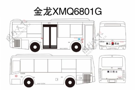 金龙XMQ6801G
