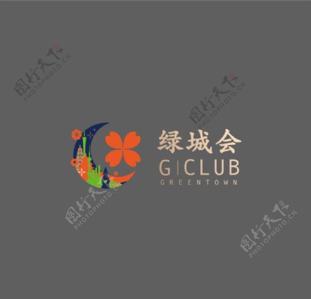 地产标志logo俱乐部会员