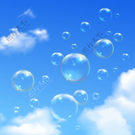 气泡气球图片
