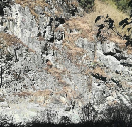 石山峭壁图片