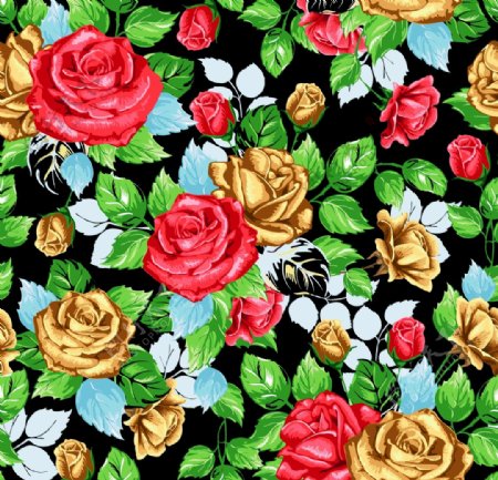 玫瑰花卉背景图片