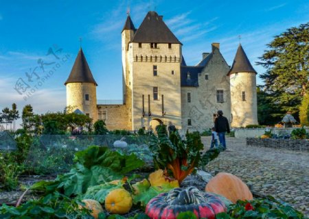 法国城堡图片