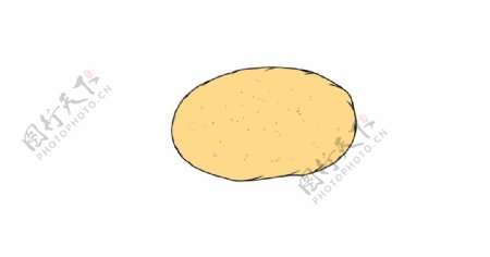土豆卡通图片