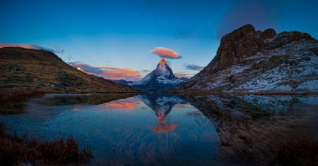 瑞士美丽的自然景观图片