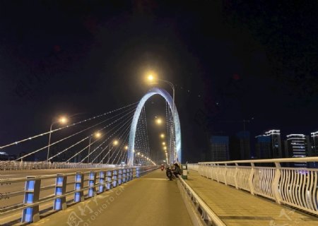 柳州白沙大桥夜景图片