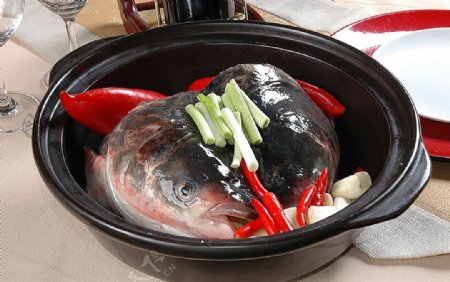 豫菜鲍汁蒜香鱼头图片