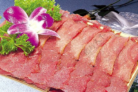 豫菜孔雀肉图片