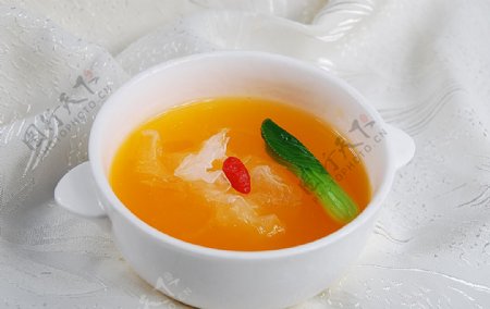 豫菜木瓜炖雪蛤图片