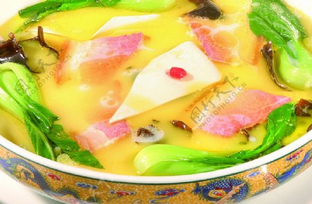 豫菜浓汤浸百叶图片